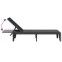 Liegestuhl aus anthrazitgrauem PP 186x60x29 cm von , Liegen - Ref: Foro24-364219, Preis: 105,22 €, Rabatt: %