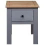 Mesita de noche de madera maciza pino Panamá gris 46x40x57 cm by vidaXL, Nightstands - Ref: Foro24-282692, Price: 41,33 €, Di...