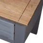 Mesita de noche de madera maciza pino Panamá gris 46x40x57 cm by vidaXL, Nightstands - Ref: Foro24-282692, Price: 41,33 €, Di...