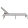 Gray PP lounger 186x60x29 cm by , Loungers - Ref: Foro24-364218, Price: 97,54 €, Discount: %