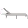 Gray PP lounger 186x60x29 cm by , Loungers - Ref: Foro24-364218, Price: 97,54 €, Discount: %