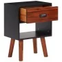 VidaXL Nachttische 2 Einheiten aus massivem Akazienholz 40x30x57 cm von vidaXL, Nachttische - Ref: Foro24-243177, Preis: 118,...