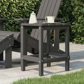 Adirondack garden table in anthracite HDPE 38x38x46 cm by vidaXL, Garden tables - Ref: Foro24-318642, Price: 59,45 €, Discoun...