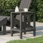 Adirondack garden table in anthracite HDPE 38x38x46 cm by vidaXL, Garden tables - Ref: Foro24-318642, Price: 42,71 €, Discoun...