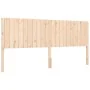 Bettgestell mit Massivholzkopfteil 200x200 cm von , Betten und Lattenroste - Ref: Foro24-3192966, Preis: 183,54 €, Rabatt: %
