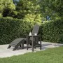 Adirondack garden table in anthracite HDPE 38x38x46 cm by vidaXL, Garden tables - Ref: Foro24-318642, Price: 42,71 €, Discoun...