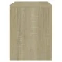 Sonoma oak engineered wood bedside table 45x34.5x44.5 cm by vidaXL, Nightstands - Ref: Foro24-809851, Price: 45,54 €, Discoun...