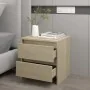 Sonoma oak engineered wood bedside table 45x34.5x44.5 cm by vidaXL, Nightstands - Ref: Foro24-809851, Price: 45,54 €, Discoun...