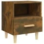Nachttische 2 Einheiten, Farbe geräucherte Eiche, 40 x 35 x 47 cm von vidaXL, Nachttische - Ref: Foro24-817298, Preis: 49,51 ...