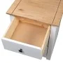 Massivholz Nachttisch Kiefer Panama Weiß 46x40x57 cm von vidaXL, Nachttische - Ref: Foro24-282654, Preis: 83,59 €, Rabatt: %