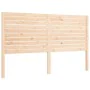 Estructura de cama con cabecero madera maciza 160x200 cm de , Camas y somieres - Ref: Foro24-3195036, Precio: 162,22 €, Descu...