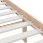 Solid wood bed frame 140x190 cm by , Beds and slatted bases - Ref: Foro24-3101068, Price: 132,91 €, Discount: %