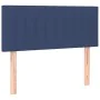 Box spring bed with blue fabric mattress 90x190 cm by , Beds and slatted bases - Ref: Foro24-3130399, Price: 305,50 €, Discou...