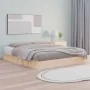 Estructura de cama de madera maciza 160x200 cm de , Camas y somieres - Ref: Foro24-820666, Precio: 129,59 €, Descuento: %