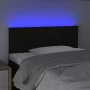Black fabric headboard with LED 90x5x78/88 cm by , Headboards and footboards - Ref: Foro24-3121834, Price: 39,11 €, Discount: %