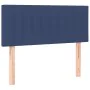 Cama box spring con colchón tela azul 80x200 cm de , Camas y somieres - Ref: Foro24-3129831, Precio: 294,25 €, Descuento: %