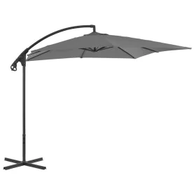 Freischwebender Sonnenschirm mit Stahlmast 250x250 cm Anthrazit von vidaXL, Sonnenschirme - Ref: Foro24-44879, Preis: 133,33 ...