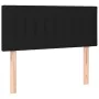 Box spring bed with black fabric mattress 90x190 cm by , Beds and slatted bases - Ref: Foro24-3129835, Price: 278,65 €, Disco...