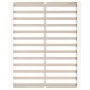 Estructura de cama de madera maciza blanca 160x200 cm de , Camas y somieres - Ref: Foro24-820667, Precio: 153,62 €, Descuento: %