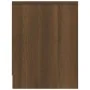Nachttisch aus braunem Eichenfurnier 40x30x40 cm von vidaXL, Nachttische - Ref: Foro24-815409, Preis: 40,27 €, Rabatt: %