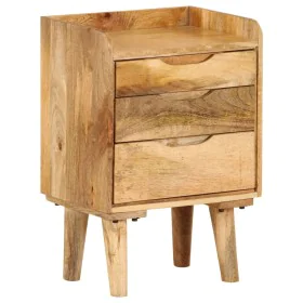 Solid mango wood bedside table 40x30x59.5 cm by vidaXL, Nightstands - Ref: Foro24-246788, Price: 153,95 €, Discount: %