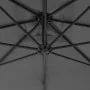 Cantilever umbrella with steel pole 250x250 cm anthracite by vidaXL, Umbrellas - Ref: Foro24-44879, Price: 142,01 €, Discount: %