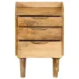 Mesita de noche de madera maciza de mango 40x30x59,5 cm de vidaXL, Mesitas de noche - Ref: Foro24-246788, Precio: 152,82 €, D...