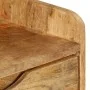 Solid mango wood bedside table 40x30x59.5 cm by vidaXL, Nightstands - Ref: Foro24-246788, Price: 155,85 €, Discount: %