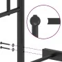 Estructura de cama con cabecero metal negro 75x190 cm de , Camas y somieres - Ref: Foro24-374329, Precio: 76,24 €, Descuento: %