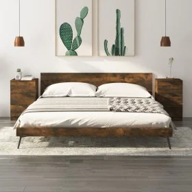 Nightstands 2 units smoked oak color 40x36x65 cm by vidaXL, Nightstands - Ref: Foro24-817052, Price: 78,64 €, Discount: %