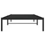 Schwarzer Metallbettrahmen 107x203 cm von , Betten und Lattenroste - Ref: Foro24-373651, Preis: 59,79 €, Rabatt: %