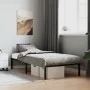 Black metal bed frame 90x200 cm by , Beds and slatted bases - Ref: Foro24-373648, Price: 66,67 €, Discount: %