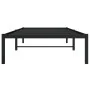 Schwarzer Metallbettrahmen 90x200 cm von , Betten und Lattenroste - Ref: Foro24-373648, Preis: 68,17 €, Rabatt: %