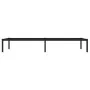 Black metal bed frame 90x200 cm by , Beds and slatted bases - Ref: Foro24-373648, Price: 66,67 €, Discount: %