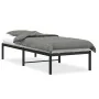 Schwarzer Metallbettrahmen 80x200 cm von , Betten und Lattenroste - Ref: Foro24-373646, Preis: 58,66 €, Rabatt: %