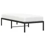 Schwarzer Metallbettrahmen 80x200 cm von , Betten und Lattenroste - Ref: Foro24-373646, Preis: 58,66 €, Rabatt: %