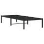 Schwarzer Metallbettrahmen 80x200 cm von , Betten und Lattenroste - Ref: Foro24-373646, Preis: 58,66 €, Rabatt: %