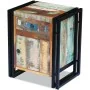 Mesita de noche de madera maciza reciclada de vidaXL, Mesitas de noche - Ref: Foro24-243278, Precio: 131,81 €, Descuento: %