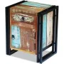 Mesita de noche de madera maciza reciclada de vidaXL, Mesitas de noche - Ref: Foro24-243278, Precio: 131,81 €, Descuento: %