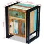 Mesita de noche de madera maciza reciclada de vidaXL, Mesitas de noche - Ref: Foro24-243278, Precio: 131,81 €, Descuento: %