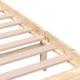 Kleines Einzelbettgestell aus Massivholz 75x190 cm von , Betten und Lattenroste - Ref: Foro24-3100679, Preis: 86,89 €, Rabatt: %