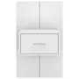 Weiße Wand-Nachttisch von vidaXL, Nachttische - Ref: Foro24-810971, Preis: 34,56 €, Rabatt: %