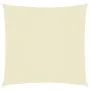 Cream Oxford fabric square sail awning 3x3 m by vidaXL, Umbrellas - Ref: Foro24-135192, Price: 35,57 €, Discount: %