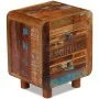 Mesita de noche de madera maciza reciclada 43x33x51 cm de vidaXL, Mesitas de noche - Ref: Foro24-243323, Precio: 181,31 €, De...