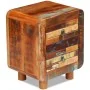 Mesita de noche de madera maciza reciclada 43x33x51 cm de vidaXL, Mesitas de noche - Ref: Foro24-243323, Precio: 181,31 €, De...