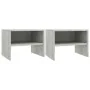 Nachttische 2 Stück Betonsperrholz 40x30x30cm von vidaXL, Nachttische - Ref: Foro24-800072, Preis: 35,51 €, Rabatt: %