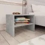 Bedside tables 2 pcs concrete plywood 40x30x30cm by vidaXL, Nightstands - Ref: Foro24-800072, Price: 35,51 €, Discount: %