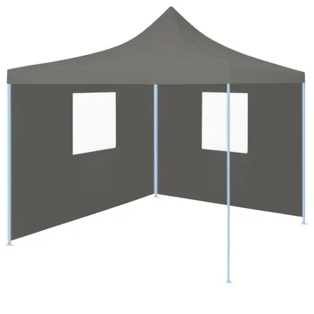 Pop-Up folding tent with 2 walls 3x3 m anthracite by vidaXL, Tents and gazebos - Ref: Foro24-44965, Price: 128,84 €, Discount: %