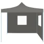 Pop-Up Faltzelt mit 2 Wänden 3x3 m Anthrazit von vidaXL, Zelte und Pavillons - Ref: Foro24-44965, Preis: 128,84 €, Rabatt: %