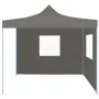 Pop-Up folding tent with 2 walls 3x3 m anthracite by vidaXL, Tents and gazebos - Ref: Foro24-44965, Price: 128,84 €, Discount: %
